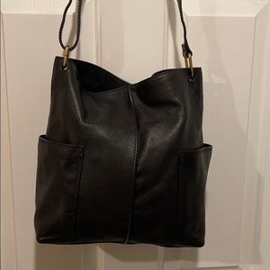 Fossil Leather Shoulder/Crossbody Handbag